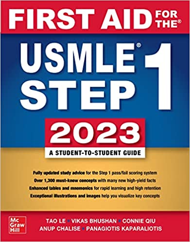Best USMLE Step 1 Books - First Aid by Tao Le